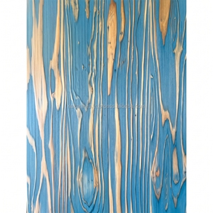 IRODORITAI FLOOR UZUKURI Parquet en cèdre japonais massif teinté moderne, lames de bois naturel, rainuré et langueté, revêtement céramique, modèle - Product Image 1