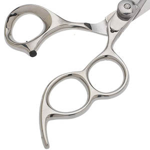 Tijeras profesionales de corte de pelo de peluquero de acero inoxidable de 6 pulgadas, borde de afeitar, tornillo de tensión de ajuste fino Manual alto - Product Image 3