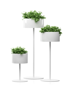 Macetas Modernas de Metal para Plantas, Cilindro Decorativo para Interiores, Jardín, Oficina, Edificio, Área Común, Sala de Estar, Escuela - Product Image 4