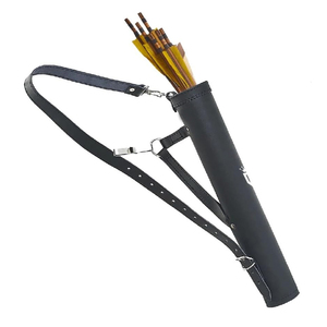 Custom Designed Logo Archery Leather Arrow Holder Practice and Outdoor Sports Leather Arrow Holder Bags - Product Image 5