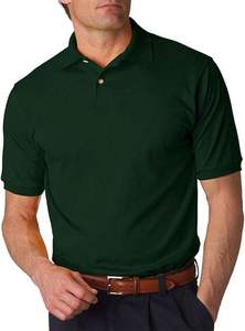 Kivotech – T-shirt de golf personnalisé de haute qualité avec logo, col rigide, séchage rapide, coupe classique, motif uni, en coton tricoté - Product Image 2