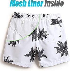 Custom Fashion New Design Print <b>Men'S</b> Board Surf Swim <b>Trunks</b> Beach Shorts With Pockets <b>Men</b> Shorts - Product Image 3
