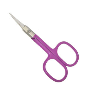 Ciseaux à cuticules de précision à trou carré simple, lame incurvée en acier inoxydable tranchante, outil de manucure durable, prix raisonnable - Product Image 5