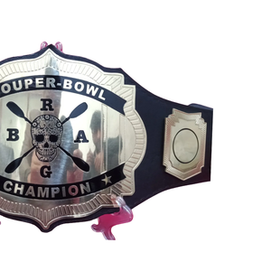 เข็มขัดแชมป์ซูเปอร์โบวล์ คุณภาพสูง ออกแบบเองได้ พร้อมลายหัวกะโหลก เหมาะสำหรับถ้วยรางวัลกีฬาและนักสะสม - Product Image 4