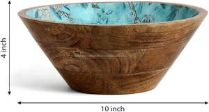 Bol de service de fruits imprimé pour ustensiles de cuisine et dessus de table décoratif fruits décor à la maison bols bol de service de fruits Falak World Export - Product Image 4