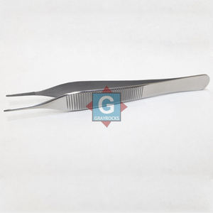 Ensemble d'instruments à forceps dentés en titane Adson - Instruments chirurgicaux manuels réutilisables de haute qualité - Product Image 1