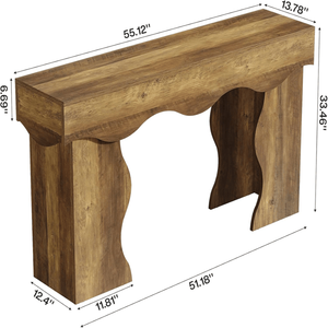 Consolle Lunga a Specchio con Finitura in Marmo, Arredamento per Soggiorno e Ingresso, Non Adatto per Resi Non Defettuali - Product Image 2