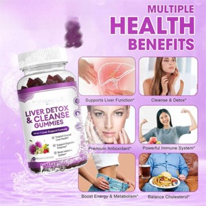 Gummies Détox et Nettoyage du Foie Naturelles de Qualité Supérieure pour le Bien-être Global – Complément Alimentaire Végétal pour le Soutien Quotidien et l'Équilibre - Product Image 2