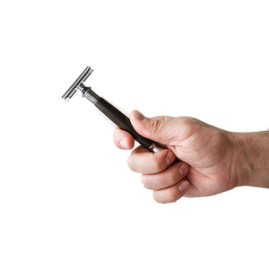 Cabezal de afeitar de seguridad de una sola hoja para hombres, afeitadoras de doble filo, marca privada, acero inoxidable profesional, logotipo personalizado - Product Image 1
