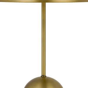 Lámpara de Mesa de Latón Hecha a Mano de Estilo Vintage con Detalles Grabados, Iluminación de Mesa de Estilo Real - Product Image 1