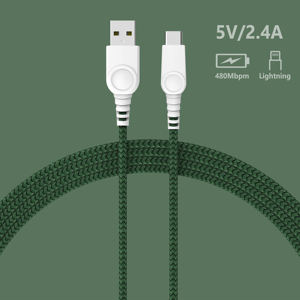 Cable USB-A a C Trenzado de Nailon/PVC al por Mayor con Conductor de Cobre Estañado para Carga y Sincronización de Coche, Teléfono Móvil, Tablet, Ordenador - RoHS/REACH - Product Image 4