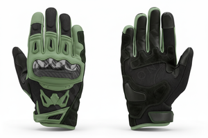 Gants de moto respirants professionnels, logo personnalisé, design unique, antidérapants, compatibles écran tactile, gants de protection pour motards de course - Product Image 2