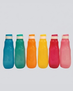 Popelatte 1000ml Sipper |   Bouteille d'eau anti-fuite LIVIA Virgin PP |   Gobelet réutilisable écologique à impression numérique, surface lisse - Product Image 1