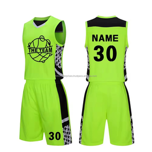 Vente en gros d'uniformes de basket-ball pour jeunes Vêtements de sport personnalisés pour adultes Plus Size Respirant et Logo imprimé Toutes les tailles - Product Image 2