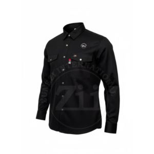 เสื้อเชิ้ตผ้าฝ้าย 100% ยี่ห้อ American Welding Works สำหรับงานเชื่อม ทนไฟ ขายส่ง ราคาดี คุณภาพเยี่ยม สำหรับผู้ชาย สไตล์ตะวันตก - Product Image 6
