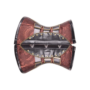 Nueva Colección de Corsés de Cuero para Mujer, Transpirables, con Control Firme, Adornos de Encaje, Cierre de Cremallera - Product Image 4