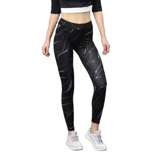 Leggings de Yoga de Cintura Alta, Sólidos, Largos, Elásticos en Cuatro Direcciones, Spandex/Nylon, Transpirables, Cintura Elástica, Diseño Sin Costuras, con Bolsillos - Product Image 1