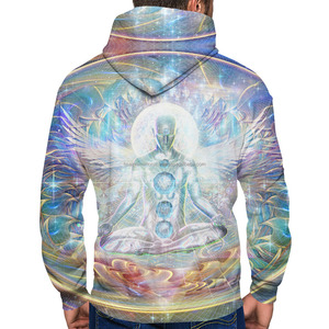 Sudadera con capucha de alta calidad para gimnasio, ropa deportiva para exteriores, sublimada, al por mayor - Product Image 4