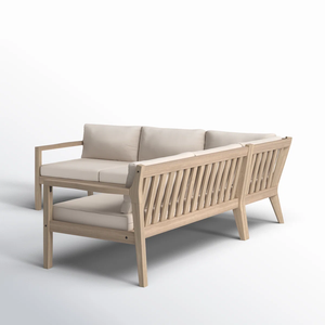 Ensemble de meubles de jardin en aluminium, design moderne, garantie 1 an, résistant aux intempéries, provenance Vietnam, MD08 - Product Image 3