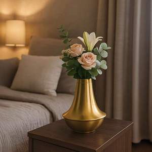 Modern Decorative Metal Vase for Home, Office and Event Decor Premium Luxury Flower Vase for Indoor Home & Wedding At Low Price - Product Image 3