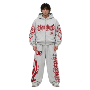 Sweat-shirts personnalisés en molleton de coton crème à motif étoile minimaliste, coupe décontractée, imprimé streetwear, avec graphique net sur la poitrine - Product Image 6