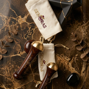 Masajeador Manual Facial y Corporal Senoras con Mango de Madera y Función Reafirmante de la Piel, Modelo 003 - Product Image 3