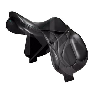 Silla de montar inglesa de cuero genuino de alta calidad y duradera con armazón de madera y gancho ajustable, productos de carreras de caballos ingleses de la India. - Product Image 6