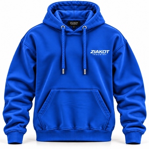 Custom Fleece Hoodie Wholesale Heavyweight Pullover Sweatshirt Custom Logo Hoodies ZIAKOT INDUSTRY Pakistan Manufacturer - Product Image 5