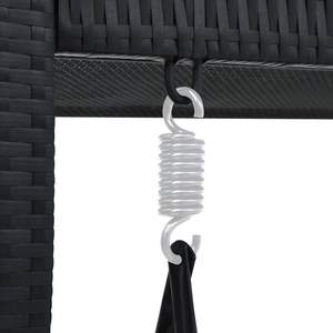 ม้านั่งสวิงสำหรับลานบ้านสีดำและสีครีมขาว - Product Image 6