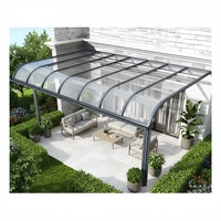 Pergola autoportante à lames orientables avec structure en aluminium gris clair et toit motorisé pour jardin et cour – Fabrication usine