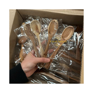 Rustic Style Wooden <b>Spoon</b> Natural Wood Cooking Utensil for Kitchen Use - Product Image 6