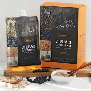 [INTOJEJU] IntoJeju Batido de Proteína de Cebada Negra, Polvo de Proteína Alta en Grado, Reemplazo de Comida, Bebida Saludable para Dieta, Corea - Product Image 1