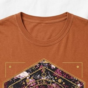 Nuevas Camisetas de Mujer al por Mayor con Logotipo Personalizado, Color Naranja, 100% Algodón, 300 GSM, Cuello Redondo, Estilo Urbano - Product Image 5