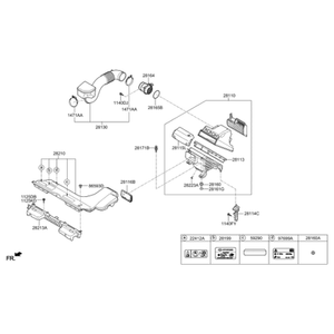 Repuestos y Accesorios para Autos y Camiones Sonata Nuevos 28110E6100 - Product Image 2