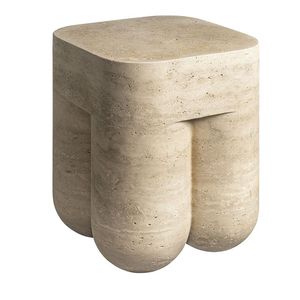 Mesa de Centro de Madera Escandinava Moderna, Hecha a Mano, de Madera Maciza, Mueble para Sala de Estar, Tapa Redonda, Acabado Natural - Product Image 5