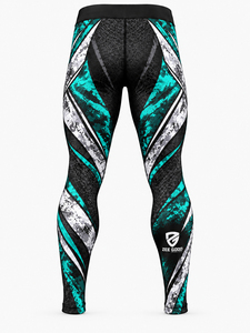 Pantalones de Compresión para Hombre Zee Good International, Estampado por Sublimación, MMA, BJJ, Grappling, Spats, Leggings de Spandex y Poliéster - Product Image 3