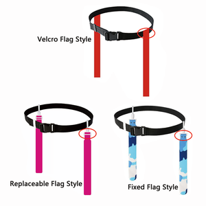 Cinturones de fútbol americano personalizados con hebillas de aire para adultos, cinturones de fútbol americano con banderas para la cintura - Product Image 1