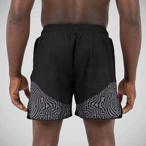 Pantalones Cortos de MMA Flexibles, Ligeros y Transpirables con Logotipo Frontal para Entrenamiento y Movimiento en Artes Marciales para Hombres - Product Image 4