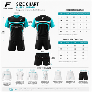 Ensemble de maillots de rugby sublimés personnalisés, uniforme de rugby professionnel respirant en polyester, vêtements de sport pour hommes, évacuation de l'humidité, entraînement - Product Image 6