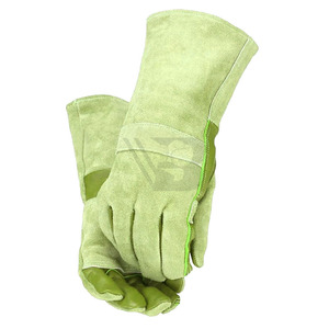 Professional Wholesale Leather Welding <b>Gloves</b> With Good Price / High Quality Breathable Welding <b>Gloves</b> For Unisex - Product Image 5