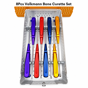 Nuevo Kit de Curetas Óseas Volkmann, Instrumentos Quirúrgicos Ortopédicos para Columna Vertebral, 8 Piezas, Instrumentos Médicos Quirúrgicos - Product Image 5