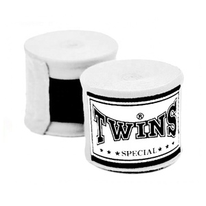 High <b>Stretch</b> Customized Twins Red Boxing 3.5 Meters Hand <b>Wraps</b> Sports Equipment Muay Thai Hand Protection Cotton Bandages - Product Image 2