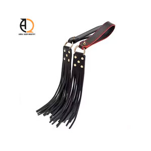Fouet en cuir pour adultes avec logo personnalisé - Product Image 2