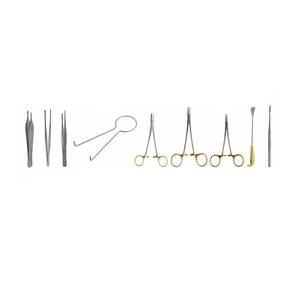 Juego de Instrumentos de Cirugía Plástica de Acero Inoxidable Tebbetts Right para Mammaplastia, Aumento y Levantamiento de Senos, de Dentavex - Product Image 2