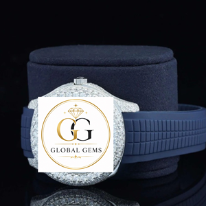 Reloj de Lujo para Hombre, Cuadrado, de 20 mm, Completamente Cubierto de Diamantes Moissanite, Ideal para Regalos de Cumpleaños y Aniversario - Product Image 2