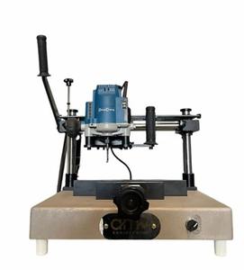 Efficient semi automatic aluminium profile router machine single head for doors <b>windows</b> milling cutting workshop equipment - Product Image 6