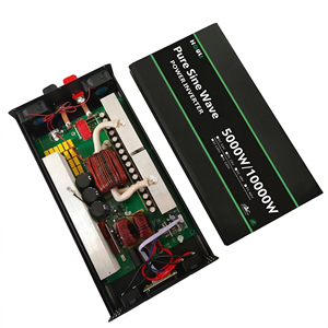 Convertisseur d'énergie à onde sinusoïdale pure HOULI 10000W DC 12V 24V 48V 60V vers AC 110V 220V pour voiture, camping-car, camion, maison - Product Image 6