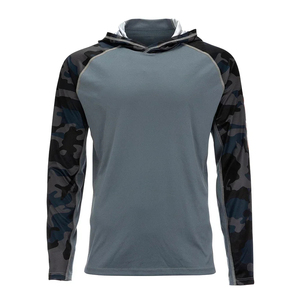 2026 OEM <b>Lightweight</b> UPF 50+ Custom Logo Sublimation Long Sleeve Fishing Hoodie for Men Quick Dry Breathable 100% Polyester - Product Image 6