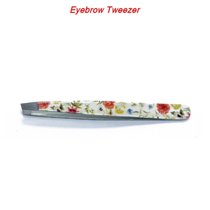 Kit de pinces à épiler pour sourcils, qualité professionnelle, lot de 3, outils en acier inclinés pour l'épilation des sourcils, avec logo personnalisé - Product Image 5