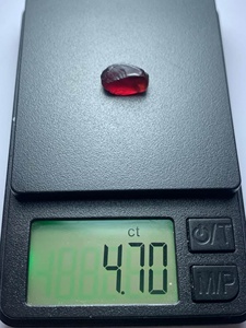 Natural Umbalite Garnet Rough <b>Crystal</b> 4.70 Carat Collector Grade Untreated Africa Faceting Cutting Quality Gemstone - Product Image 2